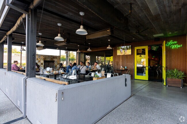 Mas Taco Bar is known for their delicious Korean fusion tacos.