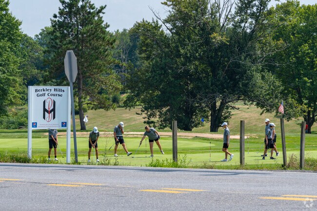 The Berkley Hill Golf Course is open to the public, making it a great Elim resource.