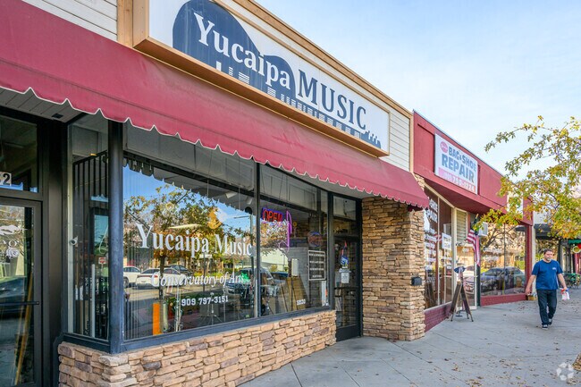 There are plenty of local specialty stores in Uptown Yucaipa.