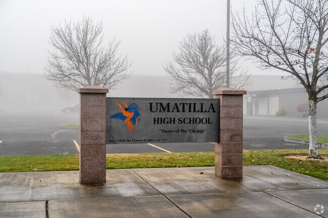 Students in Umatilla finish out their education at Umatilla High School.
