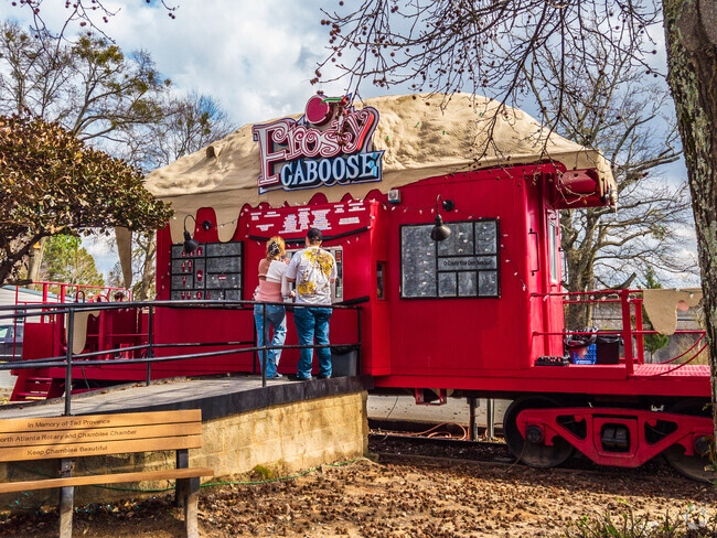 The Frosty Caboose Ice Cream is a local staple in the Chamblee community.
