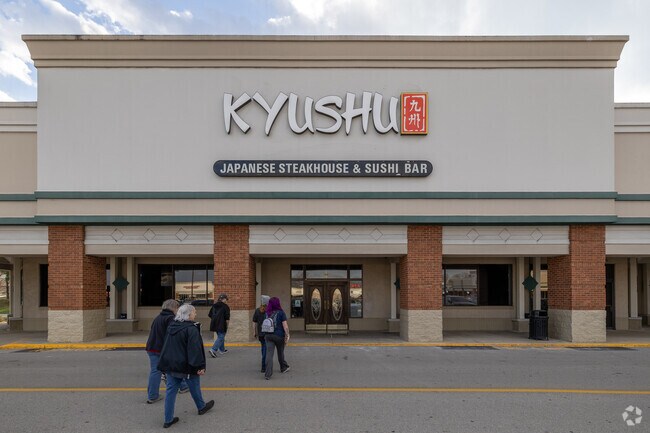 Kyushu Japanese Steakhouse in Hurstbourne Acres serves authentic Japanese cuisine.