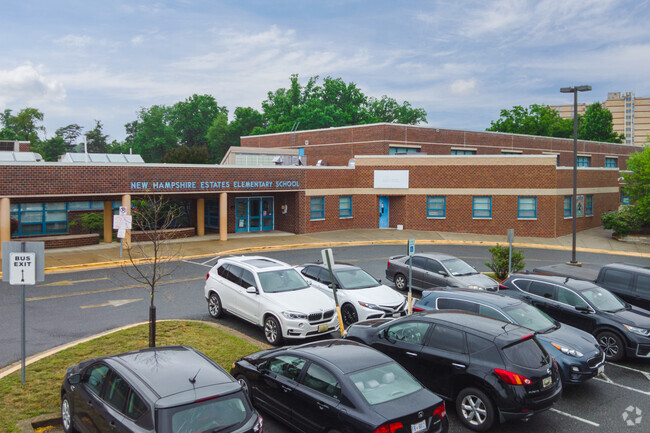 Parking at New Hampshire Estates School in Silver Spring.