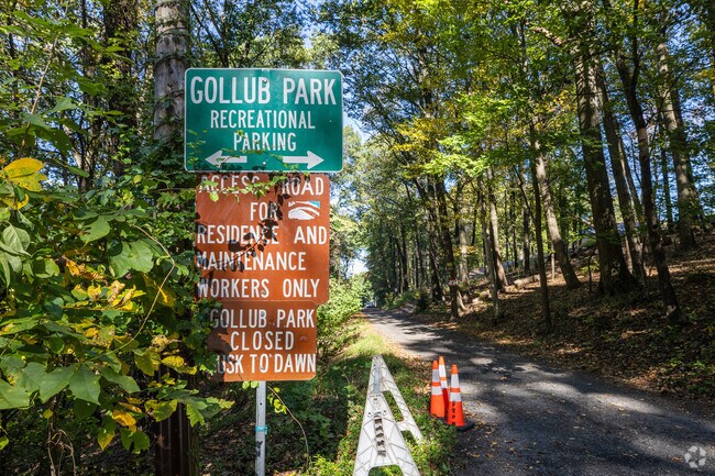 Gollub Park offers views of the natural landscape with convenient parking.