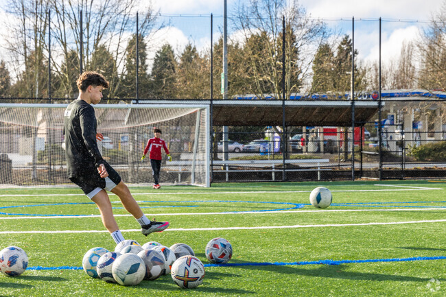 The Woodinville Sports Fields are just outside of Brickyard Road.
