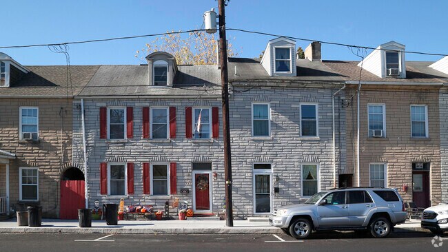 Wrightsville's more substantial houses line Front Street and are primarily brick or stone.