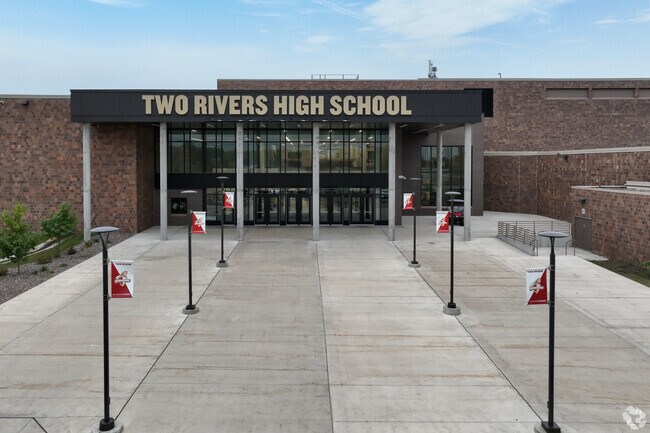 Two Rivers High School is ranked in the top 10% based on test scores in Minnesota.