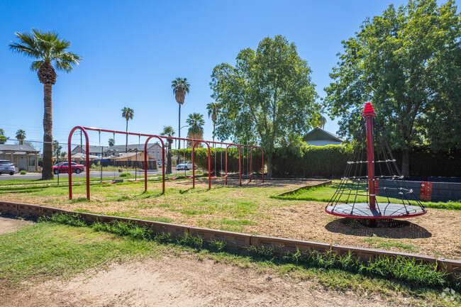 Laughter and fun on the playground at Grace Lutheran School in Glendale.