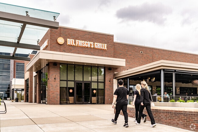 Locals enjoy steaks at Del Frisco's in Brentwood.