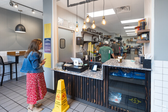 Yellowhammer Coffee has a Melrose location that even offers a drive-thru for convenience.