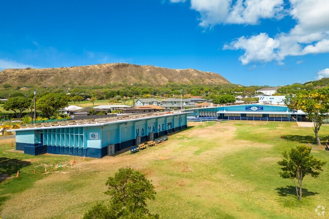 Kaimuki Middle School is in Honolulu, Hawaii, fostering a diverse, inclusive environment.