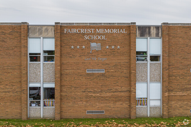 Faircrest Memorial Elementary is the proud home of the Wildcats.