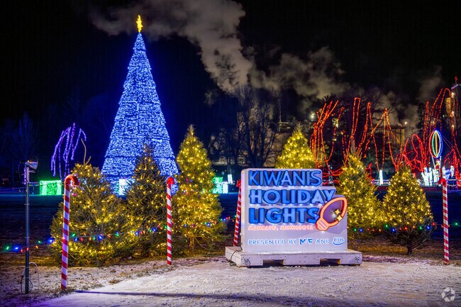 Kiwanis Lights is a popular event around the holidays.