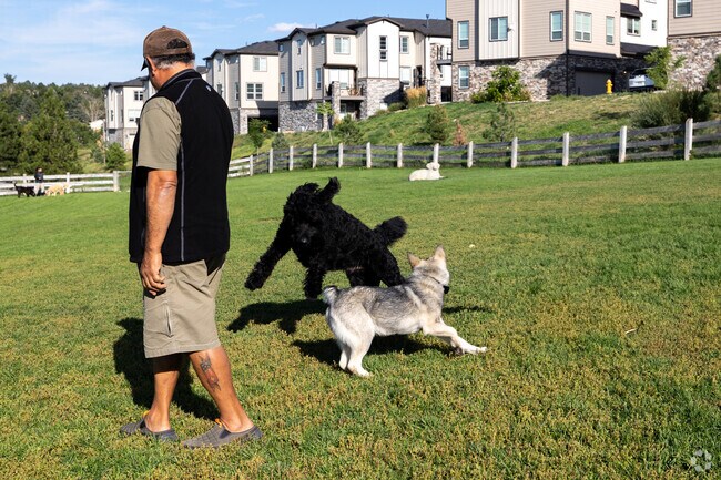 A large dog park sits just around the corner from Castle Rock's Craig-Gould neighborhood.