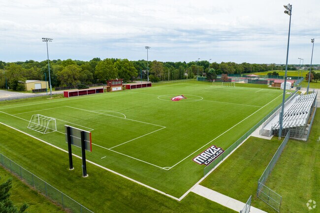 There is also a full soccer field at Maize Sr High School.