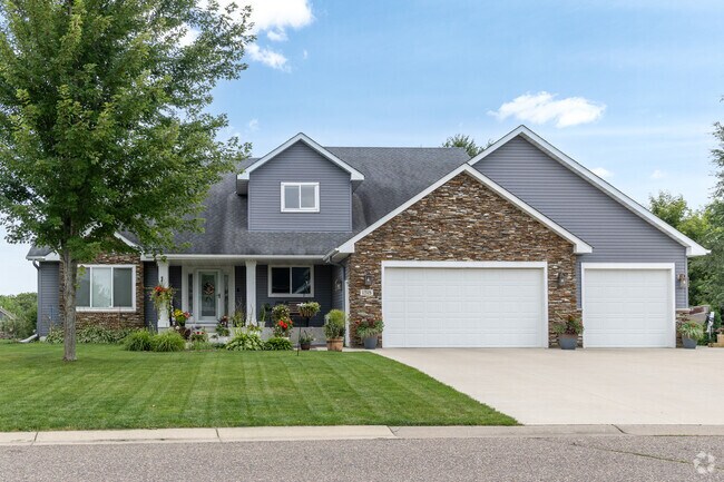 Modern traditional homes are popular in newer parts of Elko New Market.