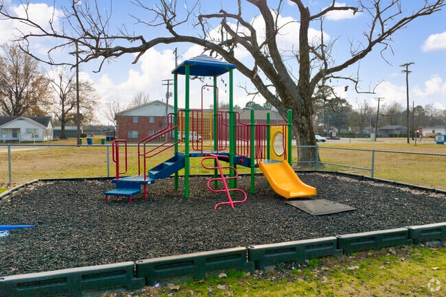 Meadow Park Elementary School pride can be seen around campus.