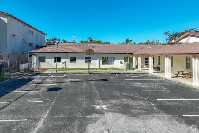 Apopka Christian Academy has an athletics area in the center of campus.