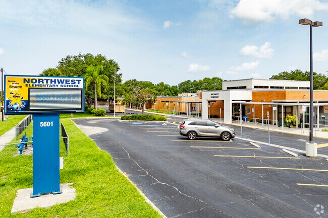 Northwest serves students from Pre-K 3y-5th, as well as students with emotional disabilities.