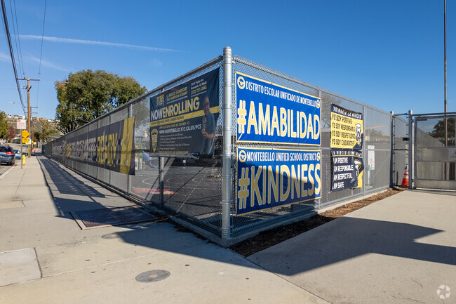 La Merced Intermediate School in Montebello, Ca showing it's school pride.