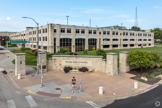 Kansas State University brings many students to Manhattan to study.