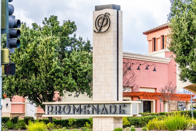 Experience luxury shopping at Promenade Temecula mall.