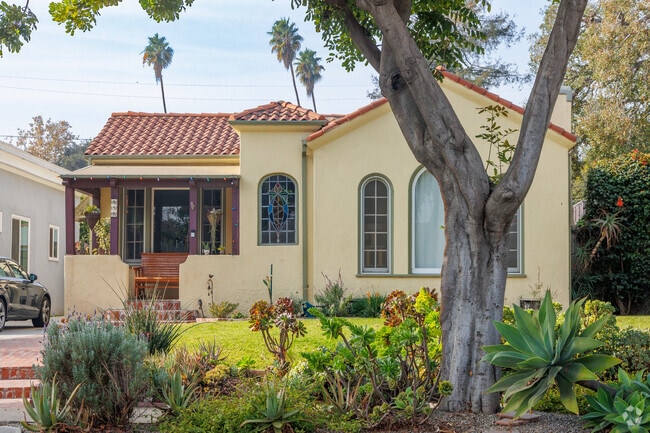 Charming homes can be found on tree lined streets in the Bean Tract area of Alhambra.