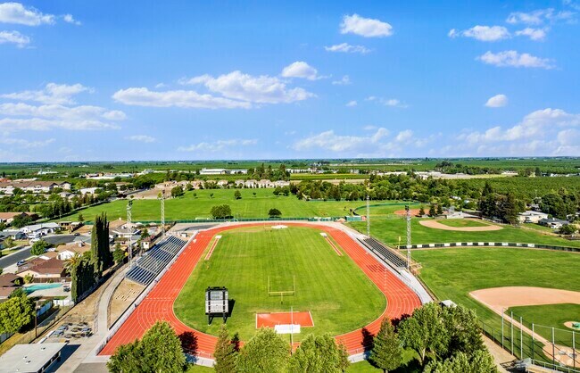 Hughson High in Hughson, Ca has an excellent football program.