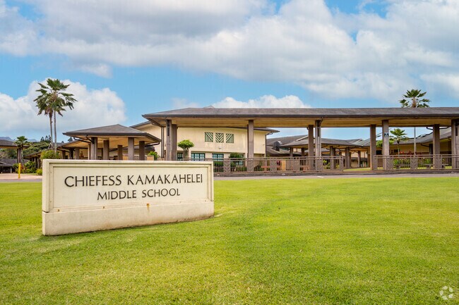 Kamakahelei Middle places a strong emphasis on academic achievement and holistic development