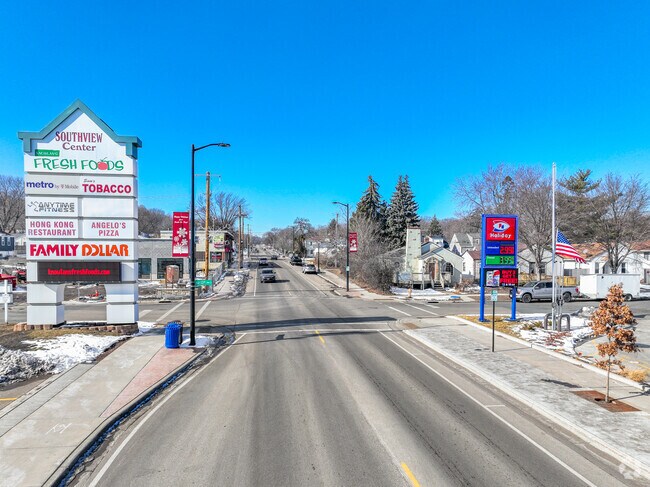 There is a lot of local businesses and shops on 12th and 13th St. in South St. Paul.