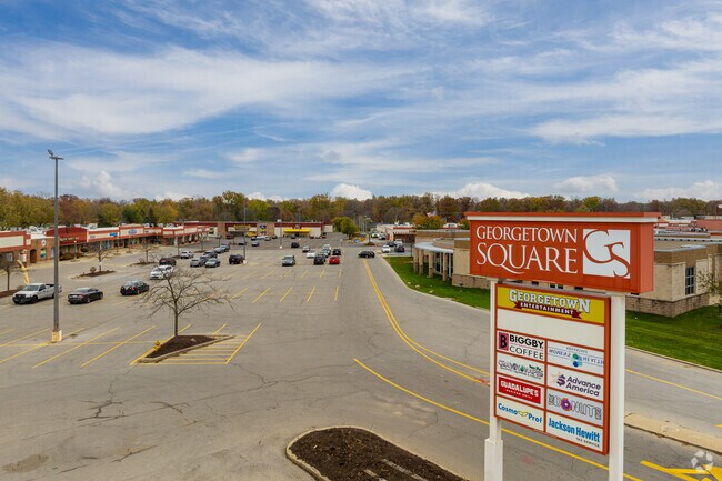 Fort Wayne's Georgetown Square is home to many restaurants and shops.