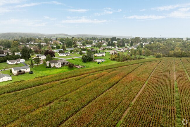 Newer subdivisions can be seen popping up on land formerly devoted to farms in Porter.