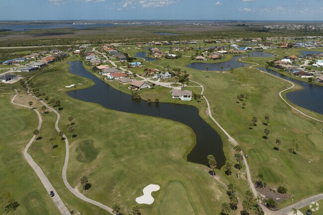 The Cape Royal Golf Club in Trafalgar is adjacent to protected wetland preserves.