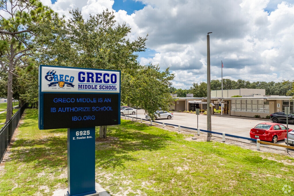 Greco Middle School provides each student with a rigorous curriculum .