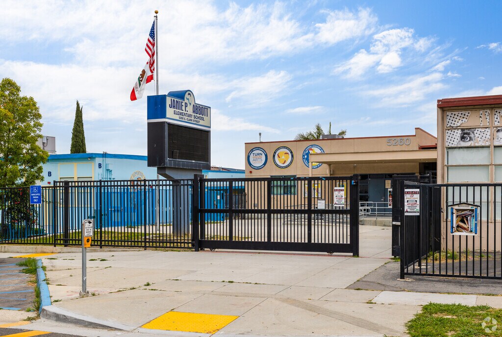 Janie P. Abbott Elementary School serves grades K-6.