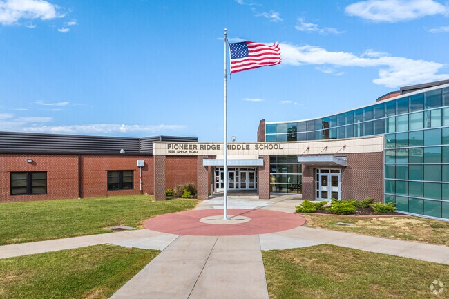 Pioneer Ridge Middle School is the conduit for children transitioning to high school.