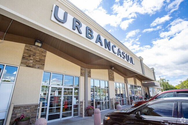 Just south of Hartman Avenue, Urban Casual offers the newest styles.