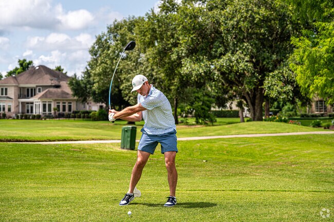 Enjoy a round of golf at the English Turn Golf and Country Club in English Turn.