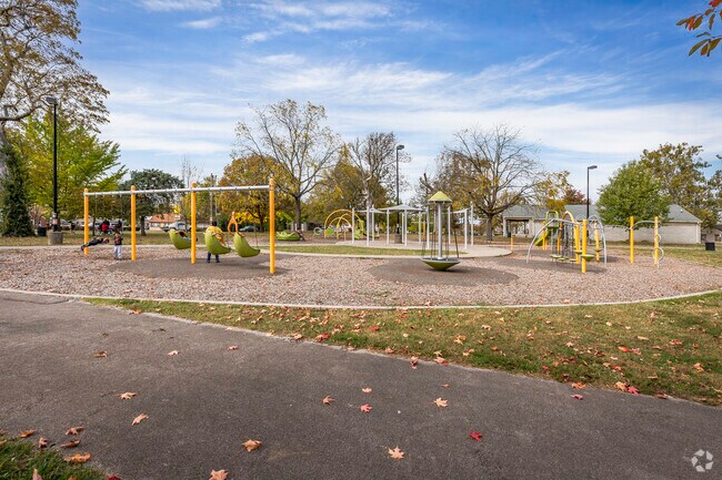 Your kids will love the playground at Georgetown’s Douglass Park.