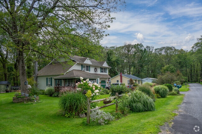 Napanoch has many old-style, craftsman and mobile residences.