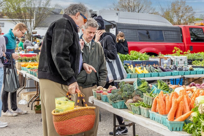 Abell residents can enjoy a relaxing morning perusing the vendors of 32nd Street Farmers Market.