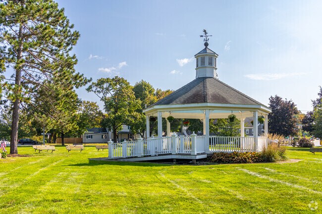 West Boylston Town Common features a gazebo and hosts seasonal events.