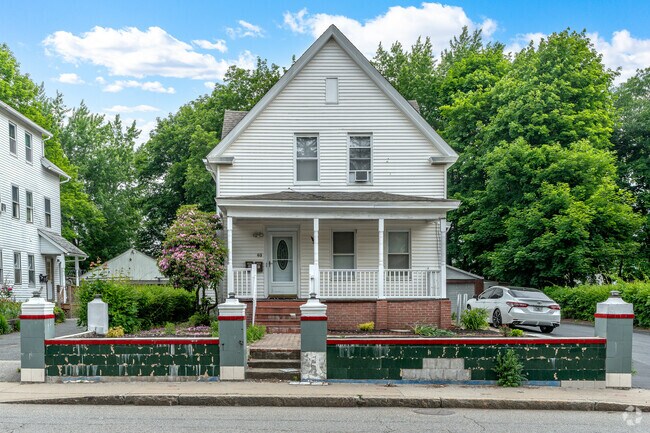 A two-story home in North Quinsigamond Village.