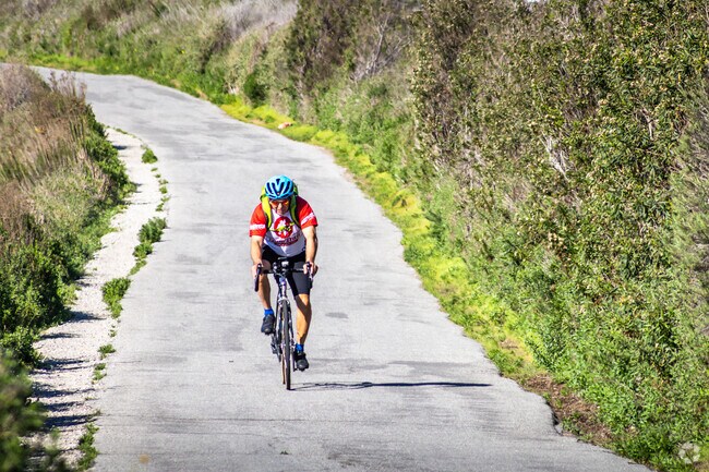 Enjoy an afternoon cycling along the trails near Newport North.