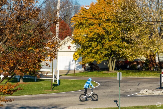 Outer Warren County provides safe bike paths and streets for it's residents.