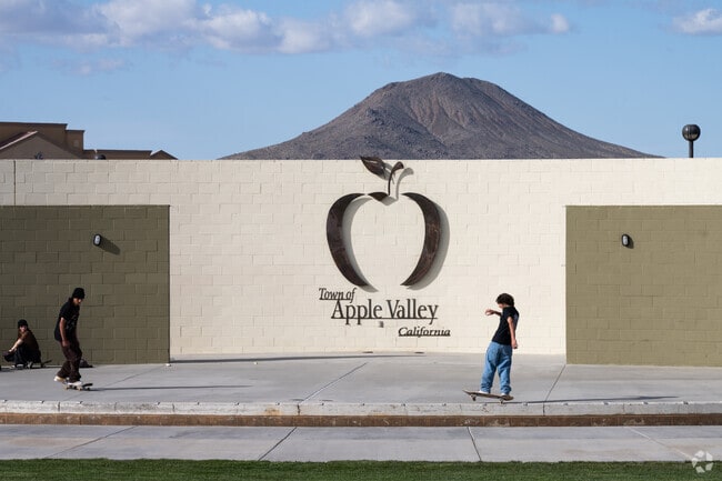 Apple Valley Town Square brings the community together or a warm day.