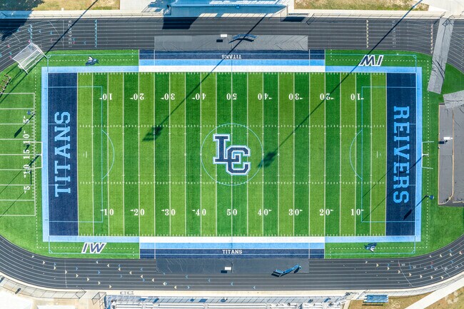 Lake Manawa is part of the Lewis Central School District, home of the Titans.