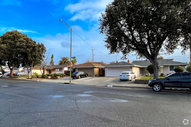 Enjoy a stroll along the tree-lined streets in Meadow, San Jose.