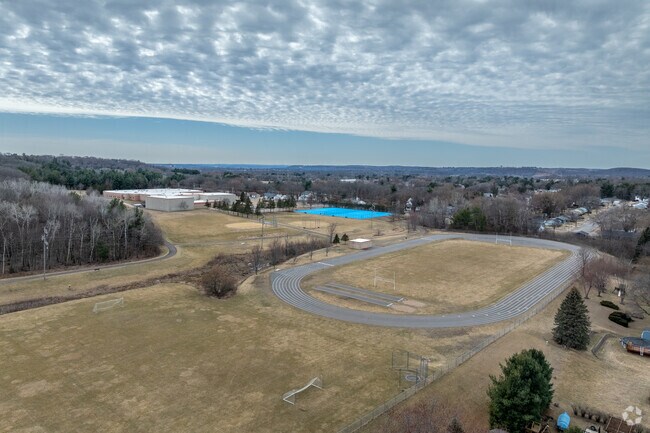 Northstar Middle School has a track and multiple sports fields on campus.