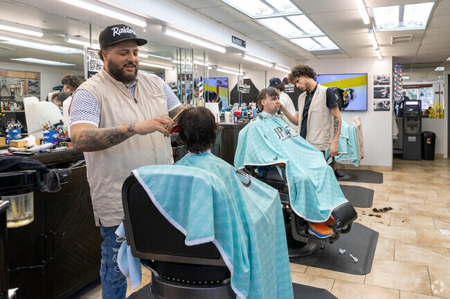 Grab a fresh cut from the friendly folks at Tonsor Lounge in Winchester near The Flats.